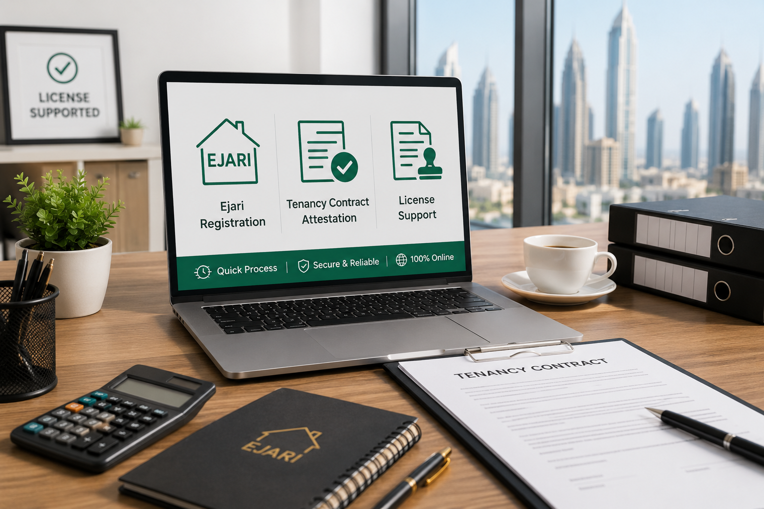 Ejari service for office in Dubai